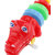 Magideal Red Crocodile Clockwork Wind Up Spring Toys Kids Move Animal Creature Games