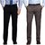 Men's Multicolor Regular Fit Formal Trousers