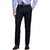 Black  Blue Regular Fit Formal Trouser For Men (Pack Of 2)