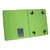 Emartbuy Dyno 10.4 Tablet PC 10.1 Inch PC Universal ( 9 - 10 Inch ) Green Premium PU Leather Multi Angle Executive Folio Wallet Case Cover Tan Interior With Card Slots  + Stylus
