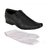 Groofer Men's Black Formal Slip on Shoes