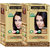 Indus Valley 100 Certified Organic Botanical Soft Black Hair Color - One Touch Pack - Twin Set