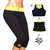 Gold Dust Body Slim Sweat Shapewear Pant + Top + Belt + Bumpits Combo (XL)