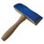 Magideal Wood Graining Pattern Rubber Painting Tool With Handle Wall Decor Blue#02
