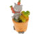 Magideal Resin Succulent Plant Planter Flower Pots Home Garden Office Decor Cat #3