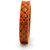 Kapable Orange Red Multi coloured  Fashionable bangle for Women and Girls