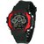 Crude Smart Combo Digital Watch-rg529 With Adjustable PU Strap - for Boy's Kid's