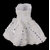Magideal White Sequins Party Gown Dress For  Dolls