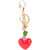 Magideal Red Heart-shaped Charm Pendant Purse Bags Key Chain Key Ring Gifts Souvenirs