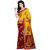 Trendz Apparels Red Georgette Printed Saree With Blouse