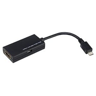 Mhl Micro 2.0 Male To Hdmi Female Cable Adapter For Samsung/htc