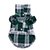 Magideal Pet Dog Green Plaid Pattern T-Shirt Lapel Coat Jacket Clothes Apparel Tops-L