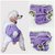 Magideal Female Pet Dog Puppy Physiological Sanitary Pant Diaper Underwear Purple Xs