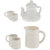 Magideal 1:12 Dolls House Miniature Coffee Tea Cups & Pot Set