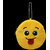 Magideal Girls Mini Emoji Zip Coin Soft Plush Flannel Purse Case Wallet- Tongue Out