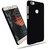 Letv Le 1s Back cover Black with tempered glass (2.5 D Curved 0.33 mm tempered glass)