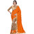 Fashionable Satin Chiffon Saree For Women by Melluha