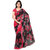 Melluha Red Georgette Printed Saree With Blouse
