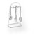 HMSTEELS Stainless Steel Cutlery Stand for 8