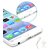 THE #1 Rated Dust Plug Set for iPhone 6, 6s, 6s Plus - 5 Pairs of Low Profile Anti Dust Plugs - Protect Your Cell Phone From Dust, Lint & Splashes Without a Bulky Case (White)