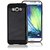 Samsung Galaxy A7 Case/Brushed Metal Texture Heavy Duty Maximum Drop Protection Slim Fit Dual Layer Protective Cover For Galaxy A7 Black