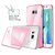 S6 Edge Plus Case, Profer [Anti-Scratches] and [Drop Protection] Soft TPU Gel [Ultra Slim] Premium Flexible?Soft Bumper Rubber Protective Case Cover for Samsung Galaxy S6 Edge Plus (Pink)