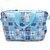 Wonderkids Blue Happy Bear Print Baby Diaper Bag