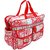 Wonderkids Red Multi Print Baby Diaper Bag