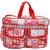Wonderkids Red Multi Print Baby Diaper Bag