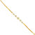 VK Jewels Delightful Flower Gold and Rhodium Plated Alloy Bracelet for Girls  Women - BR2114G VKBR2114G