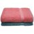 Divine Overseas Premium 2 Pieces Soft  100 Pure Cotton Beach/Bath Sheet Towels Set - Coral   Duck Egg (ASDA BATTER )