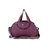 Expandable Waterproof Purple Trolley Bag