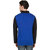 Aurelio Marco Stylish Chinese Color Royal Blue Black Henley Men T Shirt