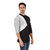 Aurelio Marco Stylish Designed White Millange Black Round Neck Men T Shirt