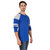 Aurelio Marco Stylish Designed Royal Blue Millange Round Neck Men T Shirt