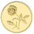 1GM Gitanjali Rose 918-22Kt Gold Coin