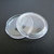 Magideal 100Pcs Clear Coin Capsules Containers Boxes Holders 21Mm