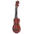 Magideal 4 Strings Musical Plastic Toy Ukulele Small Guitar For Beginners Kids Child