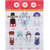 Magideal Characteristics Of Chinese Opera Bookmarks Pack Of 7 Classical Suit