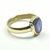 Simple 5.25 Ratti Panchdhatu Alloy Natural Blue Sapphire Gemstone Ring For Men  Women