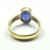 Simple 5.25 Ratti Panchdhatu Alloy Natural Blue Sapphire Gemstone Ring For Men  Women