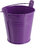 Magideal Cute Mini Pail Bucket Candy Favor Gift Box Wedding Party Gift Supply Purple1