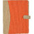 SGH Orange  Grey Jute Fabric File Folder