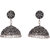 SK Fashion Earring Silver Color Brass Jhumka For Women-DSCN0290S