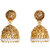 SK Fashion Earring Golden Color Brass Jhumka For Women-DSCN0296