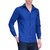 Men's Casual Solid Royal blue Shirt