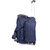 Bleu Convenient Blue Travel Bag with Trolley (Medium -  23 (L) X 11(B) Inches