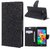 Mercury Diary Wallet Flip Cover For Samsung Galaxy J7  Black by Mobimon