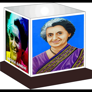                       Indira Gandhi Night Lamp                                              