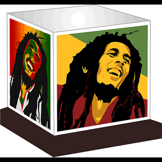                       Bob Marley Night Lamp                                              
